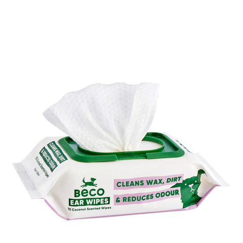Beco Dog Ear Wipes – Kokosgeur