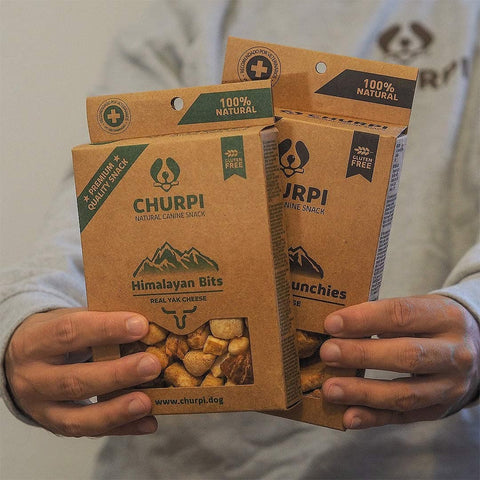 Yak CHURPI Dog: Himalayan Yakkaas Crunchies - Puppy Village.nl