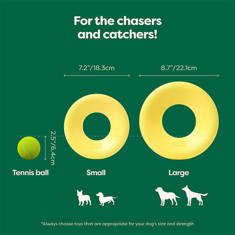 Earth Rated Fly Toy Frisbee - Puppy Village.nl