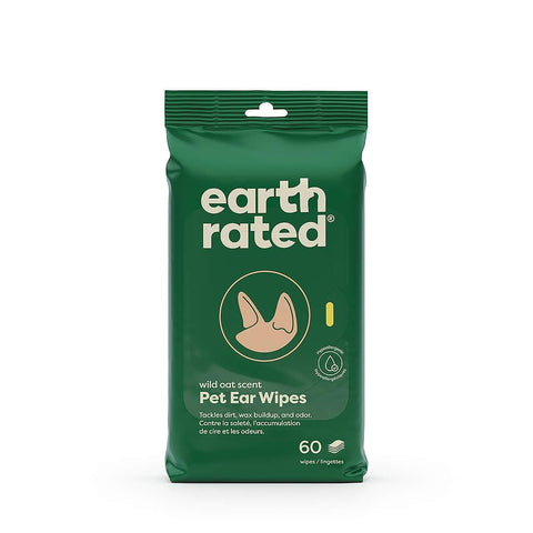 Earth Rated Hypoallergenic Dog Ear Wipes - Puppy Village.nl