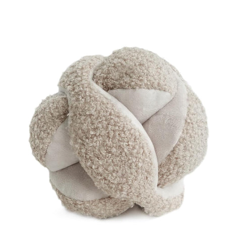 Lambwolf Collective MONTI Crinkly + Squeaky Snuffle Ball – Oat