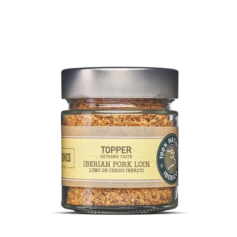Mr. Bones Topper Ibérico Varkensvlees – 100% natuurlijke, eiwitrijke maaltijdverrijker met gezonde vetten voor honden, smaakvolle en voedzame toevoeging aan brokken, natvoer of BARF-maaltijden