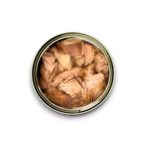 Mr. Bones Fresh Topper – Atlantische Kogeltonijn – 100% natuurlijke, sappige maaltijdverrijker voor honden, rijke bron van omega-3 en perfect als smakelijke toevoeging aan brokken, natvoer of BARF-maaltijden