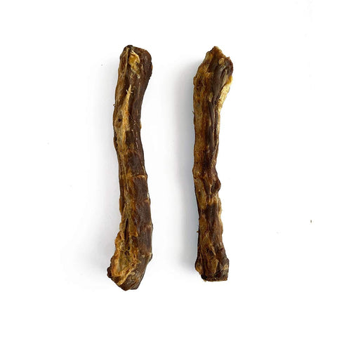 Mr. Bones Eendennekken – 100% natuurlijke kauwsnack voor honden, medium harde knapperige structuur, bevordert natuurlijke gebitsverzorging
