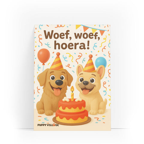 Handgeschreven Verjaardagswenskaartje