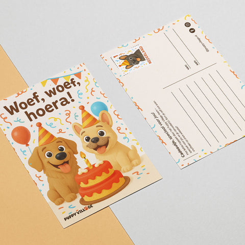Handgeschreven Verjaardagswenskaartje