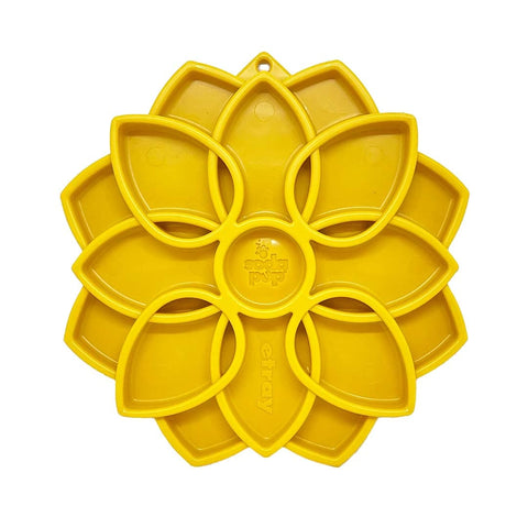 SodaPup eTray Mandala Design - Geel - Puppy Village.nl