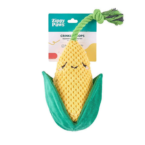 ZippyPaws Crinkle Crops - Corn - Puppy Village.nl