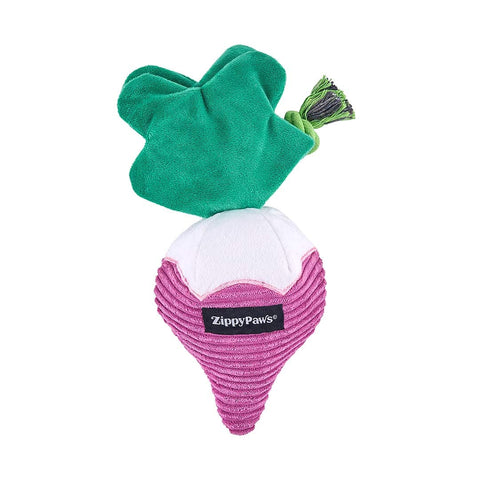 ZippyPaws Crinkle Crops – Radish - Puppy Village.nl