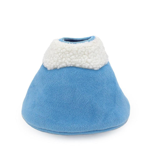 Pluche besneeuwde berg van ZippyPaws Holiday Burrow Yeti Mountain – interactief hondenspeelgoed met openingen om de twee yeti’s en het sneeuwvlokje in te verstoppen