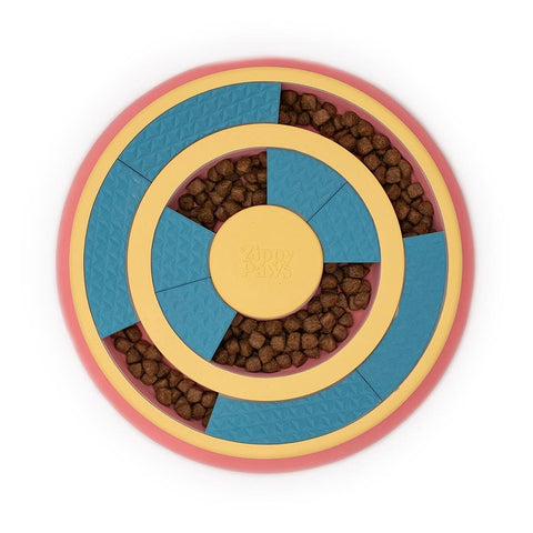 ZippyPaws SmartyPaws Puzzler/Feeder Bowl - Wagging Wheel - Puppy Village.nl