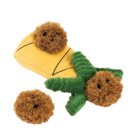 ZippyPaws Zippy Burrow – Coconuts in Palm Tree