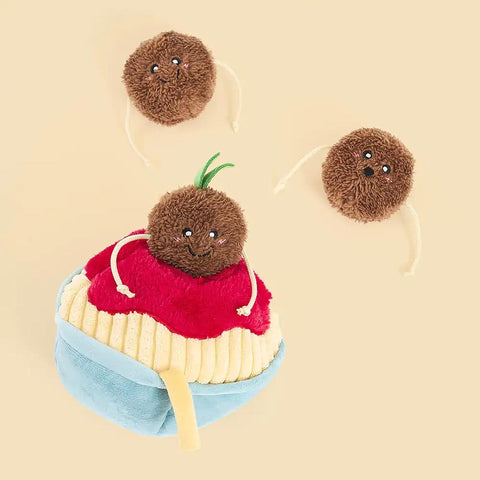 ZippyPaws Zippy Burrow – Spaghetti & Meatballs