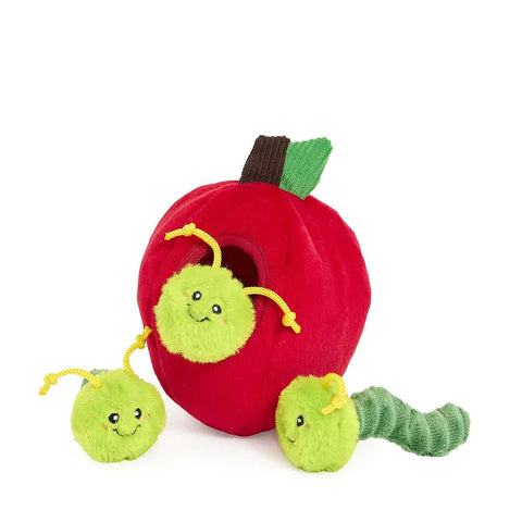 ZippyPaws Zippy Burrow – Wormy Apple