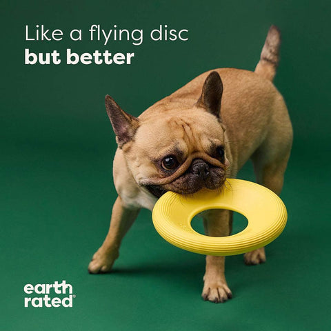 Earth Rated Fly Toy Frisbee - Video - Puppy Village.nl