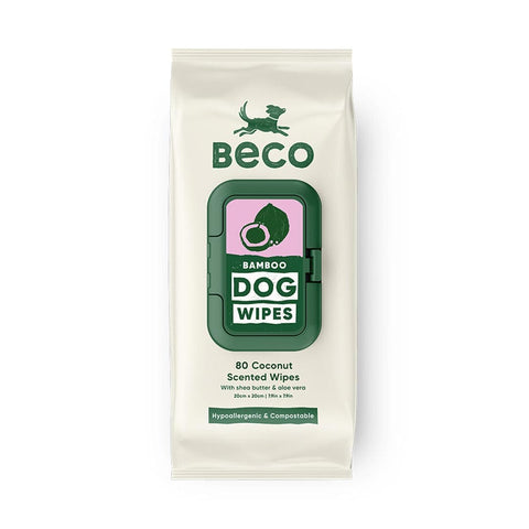 Beco Bamboo Dog Wipes – Kokosgeur