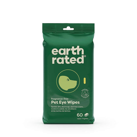 Earth Rated Hypoallergenic Dog Eye Wipes - Puppy Village.nl