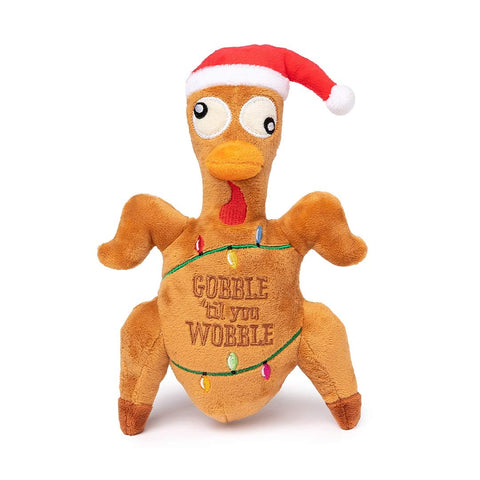 FuzzYard Xmas - Gobble Til You Wobble Turkey - Puppy Village.nl