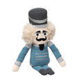 FuzzYard LIFE Nutcracker – zacht pluche hondenspeelgoed met pieper, kerst notenkraker in blauw pak met gouden accenten