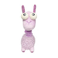 FuzzYard Neck Minnits – Neckita the Llama piepend pluche hondenspeelgoed met bungelende nek en zachte fluffy lama-vacht