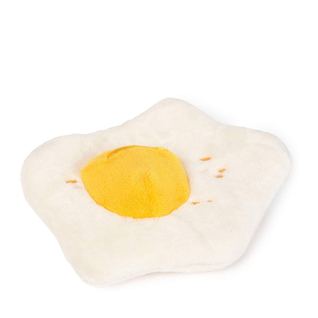FuzzYard Perfect Match Dog’s Breakfast – pluche hondenspeeltje in de vorm van een gebakken spiegelei