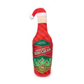 FuzzYard Xmas Christmutts Irish Cream – pluche hondenspeeltje voor kerst, in de vorm van een baileysfles met kerstmuts en pieper