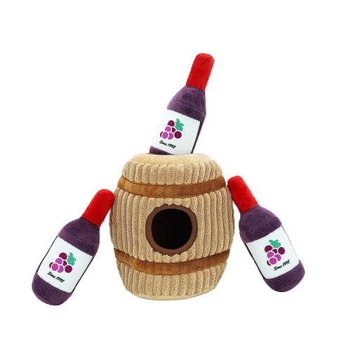 HugSmart Autumn Tailz – Wine Barrel - Puppy Village.nl