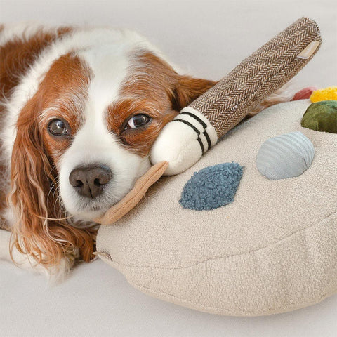 Lambwolf Collective Color Palette – Cushion + Squeaky