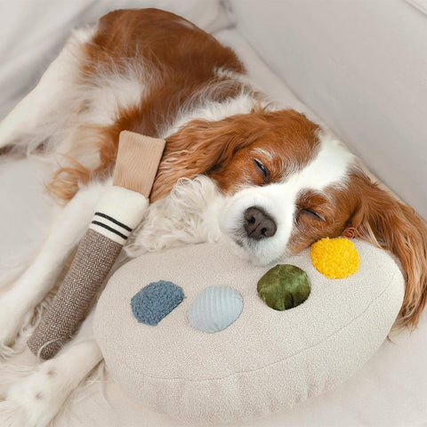 Lambwolf Collective Color Palette – Cushion + Squeaky