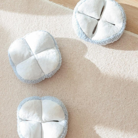 Lambwolf Collective MONTI Crinkly + Squeaky Snuffle Ball – Blue