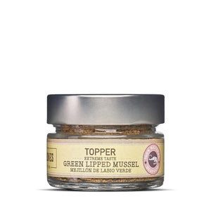 Mr. Bones Topper Groenlipmosselen – 100% natuurlijke, eiwitrijke maaltijdverrijker voor honden met glucosamine en chondroïtine, ter ondersteuning van gezonde gewrichten en als smaakvolle toevoeging aan brokken, natvoer of BARF-maaltijden
