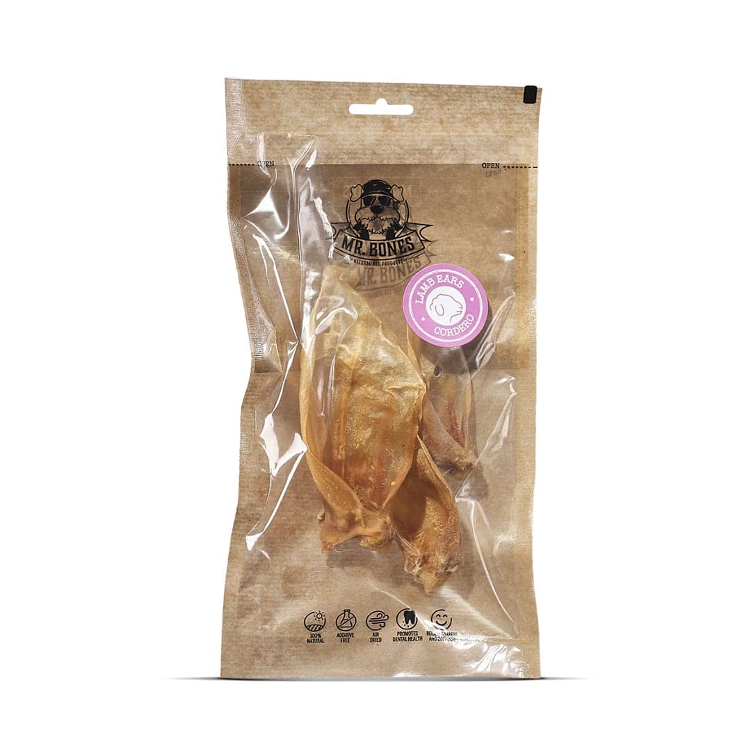 Mr. Bones Lamsoren – kauwsnack hond, lamsoren, 100% lam, natuurlijk gedroogd