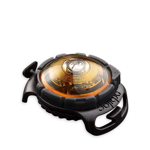 Orbiloc Dog Dual Light - LED-Veiligheidslampje - Geel - Puppy Village.nl