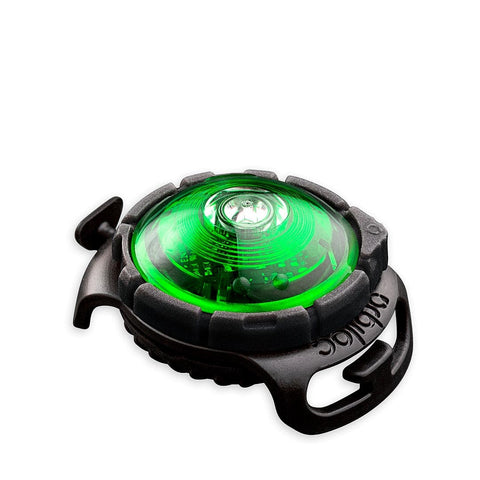 Orbiloc Dog Dual Groen – LED veiligheidslampje voor honden, waterdicht hondenlampje voor halsband of tuigje, maakt je hond zichtbaar tot 5 km in het donker