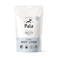 Verpakking van Pala Dog Treats – 100% Beef Liver – natuurlijke hondensnacks van runderlever, luchtgedroogd en rijk aan eiwitten voor honden