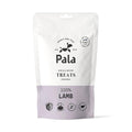 Voorkant verpakking van Pala Dog Treats 100% Lamb – natuurlijke hondensnacks van lam, luchtgedroogd, monoproteïne, graanvrij en rijk aan eiwitten, vitaminen en mineralen