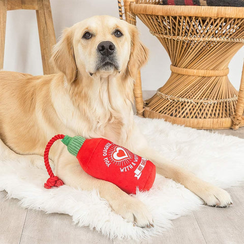 PetShop by Fringe Studio - Hearts on Fire Hot Sauce - Puppy Village.nl