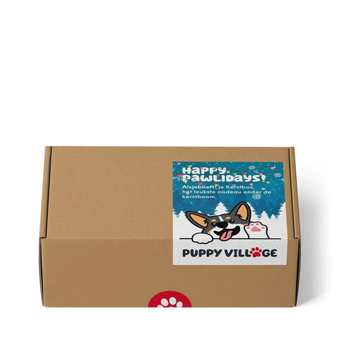 Puppy Village - Kerst Verrassingsbox - Puppy Village.nl