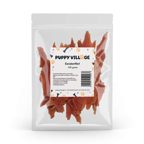 Puppy Village Eendenfilet (100 gr.) - Puppy Village.nl