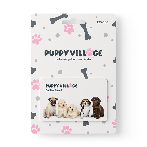 Puppy Village.nl e-Cadeaukaart (Teefje)