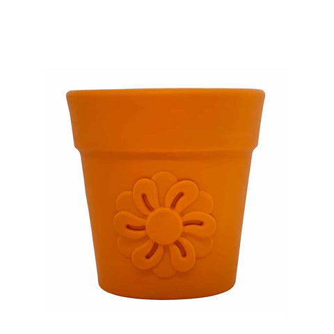 SodaPup eCup Treat Dispenser & Enrichment Toy – Flower Pot