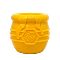 SodaPup eCup Treat Dispenser & Enrichment Toy – Honey Pot (Geel) - Puppy Village.nl