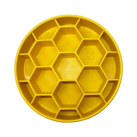 SodaPup eBowl Slow Feeder - Honeycomb Design - Puppy Village.nl