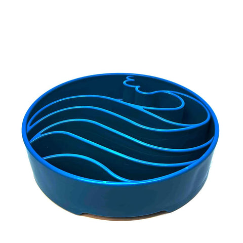 SodaPup eBowl Slow Feeder - Wave Design - Puppy Village.nl