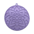 SodaPup Licking eMat with Suction Cups - Lotus Flower - Pastel Paars - Puppy Village.nl