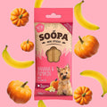Soopa Mini Dental Sticks - Banaan & Pompoen - Puppy Village.nl