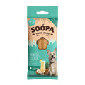 Soopa Dental Sticks Paw-Ña Colada – voorzijde verpakking – natuurlijke kauwsnack voor honden, graanvrije en hypoallergene gebitsverzorging