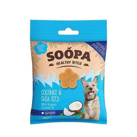 Soopa Healthy Bites - Kokosnoot & Chiazaad - Puppy Village.nl