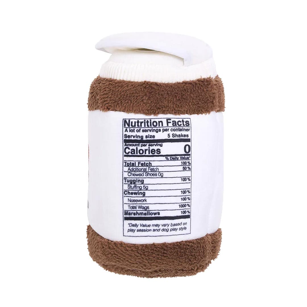ZippyPaws Bungee Burrow interactief hondenspeelgoed en intelligentiespel – chocoladepasta pot met elastisch bungeekoord & Marshmallow Miniz knuffels met piepers