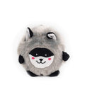 ZippyPaws Bushy Throw - Raccoon - Puppy Village.nl